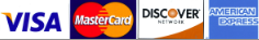 All Major Credit Cards